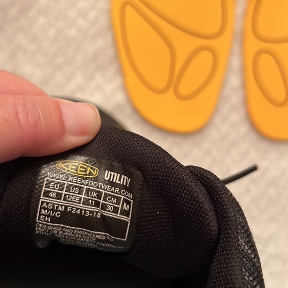 Keen Utility Men's Sparta Low Height Alloy Toe Work Shoe Size 12 EE - Picture 10 of 11